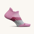Load image into Gallery viewer, Feetures-Feetures Elite Max Cushion No Show Tab-Push-thru Pink-Pacers Running