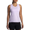 Load image into Gallery viewer, Brooks-Women's Brooks Luxe Tank-Heater Light Purple-Pacers Running
