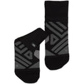 Load image into Gallery viewer, On-Men's On Mid Sock-Black/Shadow-Pacers Running