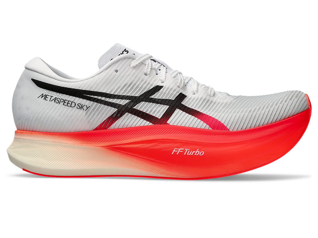 Women's Asics Metaspeed Sky+, White/Black, 9.5 B Medium