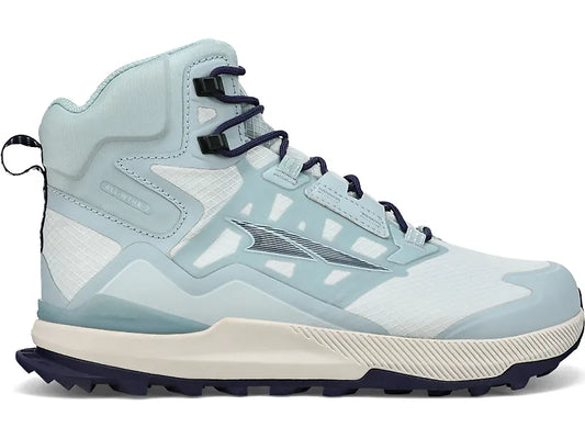 Women's Altra Lone Peak All-WTHR Mid, Light Blue, 10 B Medium