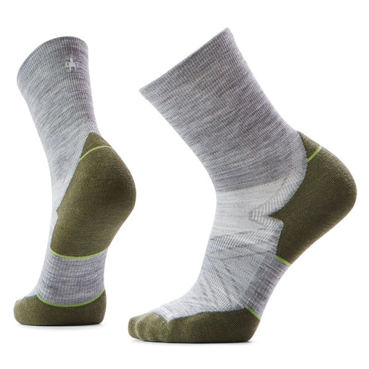 Men's Smartwool Run Targeted Cushion Mid Crew Socks
