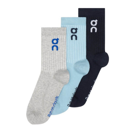 On Logo Sock High 3P