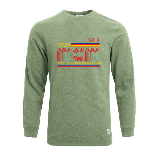 Recover 2025 MCM Retro 26.2 Crewneck Sweatshirt