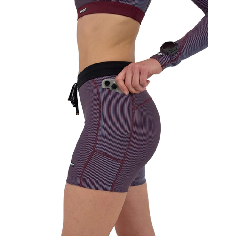 Women's Bandit Striped Cadence 5" Compression Short