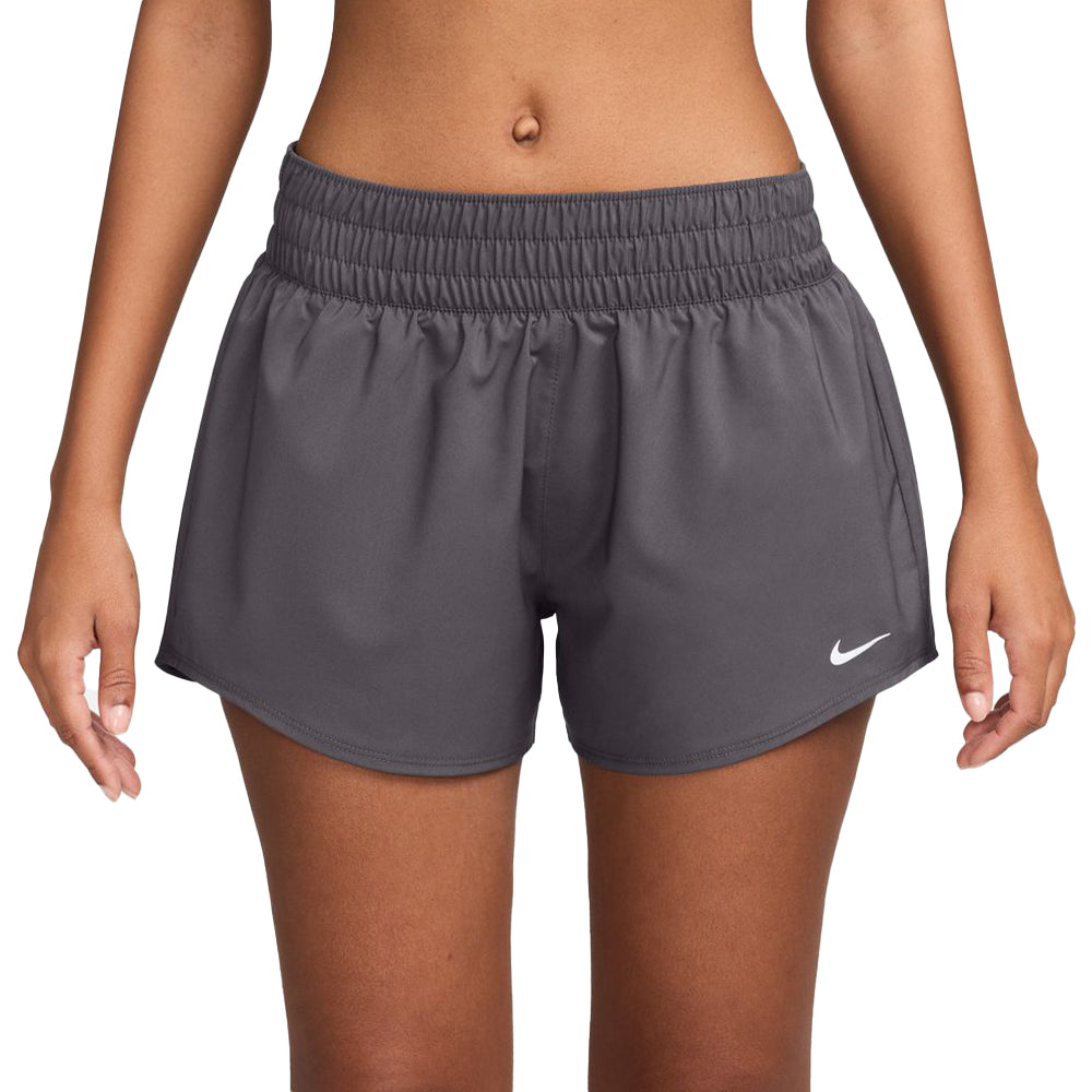 Women's Nike One Dri-FIT Mid-Rise 3" Brief-Lined Shorts