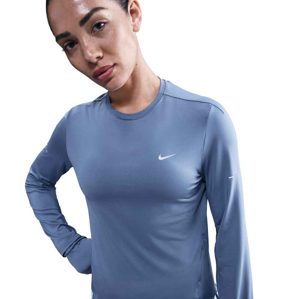 Women's Nike Swift Dri-FIT UV Long-Sleeve Crew-Neck Running Top