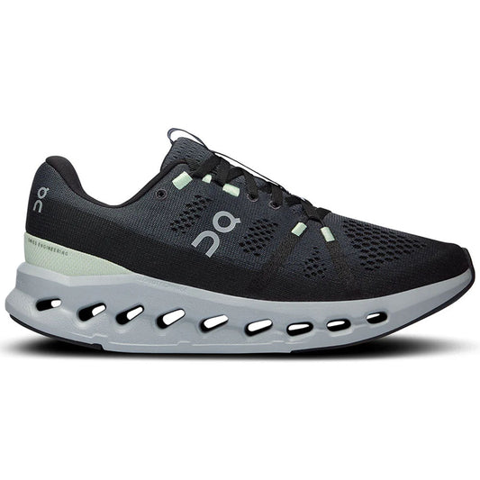Women's On Cloudsurfer, Iron/Glacier, 6 B Medium