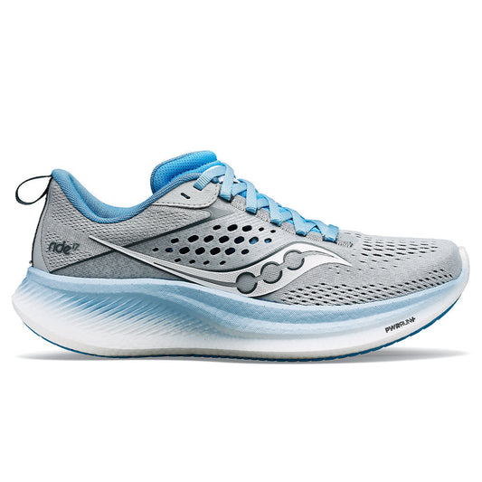 Women's Saucony Ride 17, Cloud/Breeze, 5 B Medium