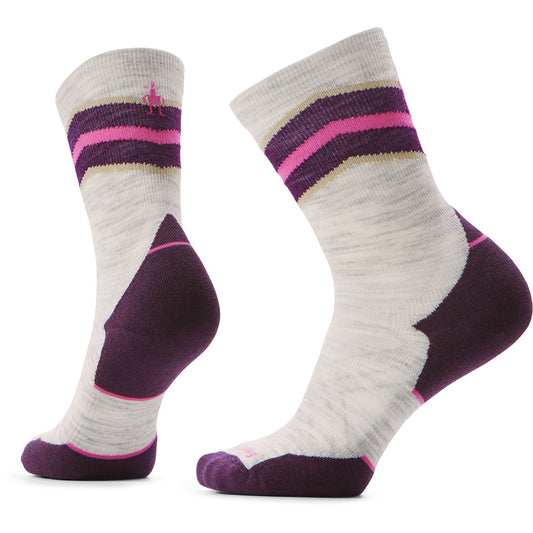 Women's Smartwool Run Targeted Cushion Mid Crew Socks