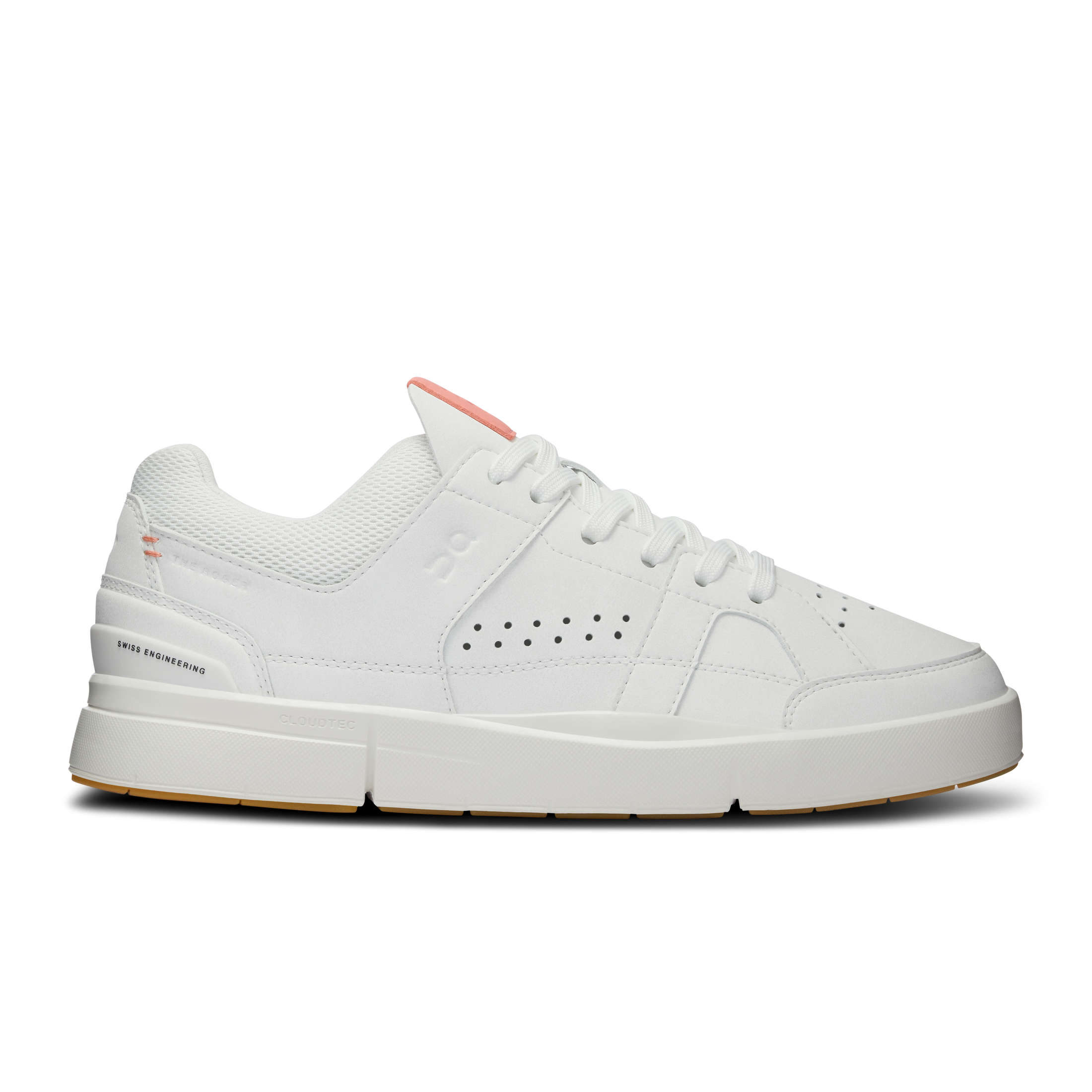 Women's On The Roger Clubhouse 2, White/Flamingo, 10 B Medium