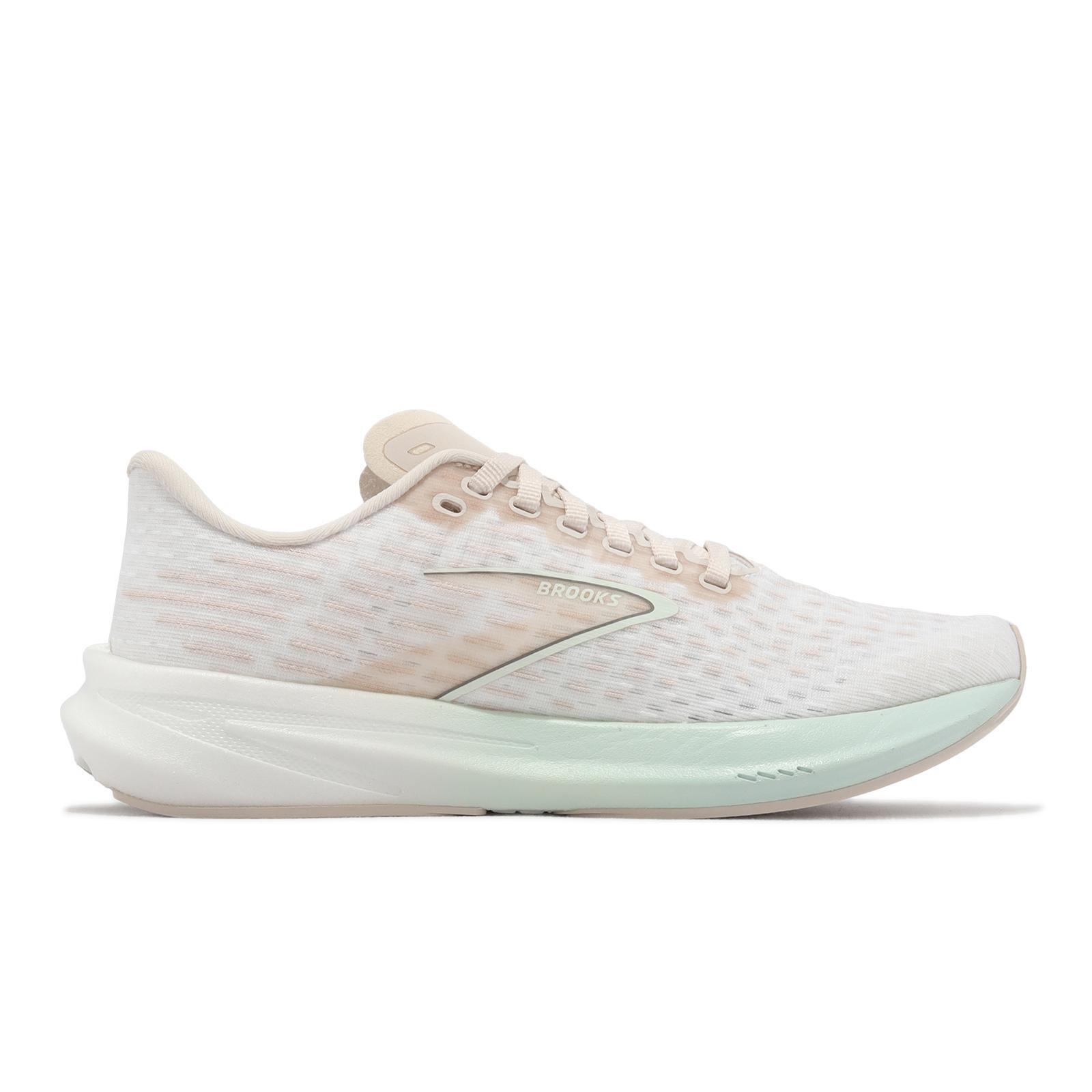 Women's Brooks Hyperion, Crystal Grey/Blue Glass/White, 5 B Medium