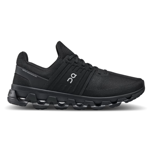 Women's On Cloudswift 3 AD, All Black, 5 B Medium