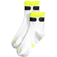 Load image into Gallery viewer, Brooks-Brooks Carbonite Sock-White/Carbon-Pacers Running
