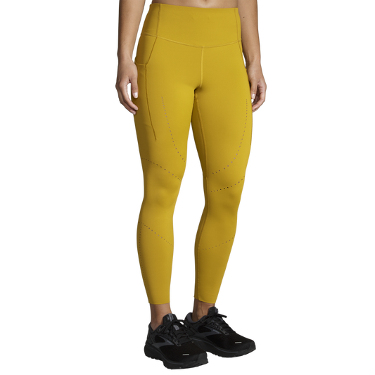 Brooks-Women's Brooks Method 7/8 Tight-Golden Hour-Pacers Running