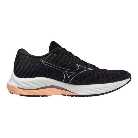 Mizuno-Women's Mizuno Wave Rider 26-Odyssey Grey/Quicksilver-Pacers Running